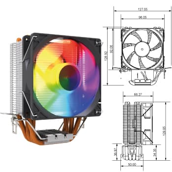 COOLER TORRE FAN 90 PT