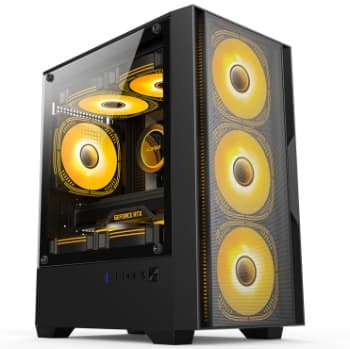 CAIXA MICRO ATX MESH PT FONTE 550W