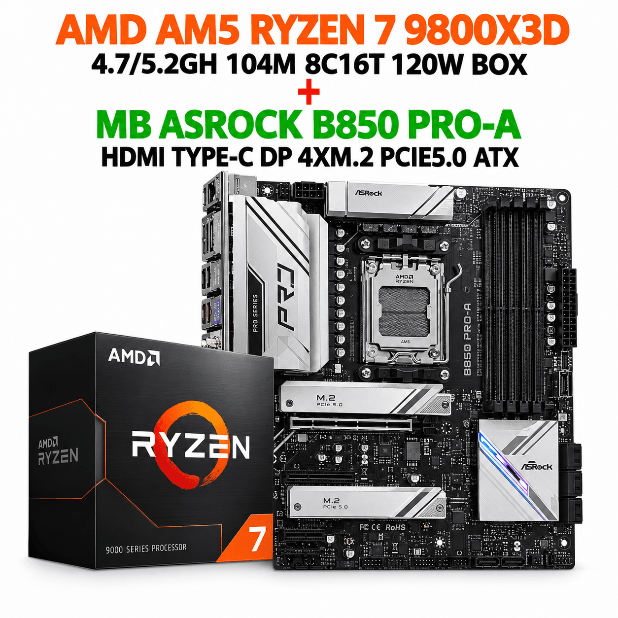 Kits Motherboards - MBKIT13-AM5